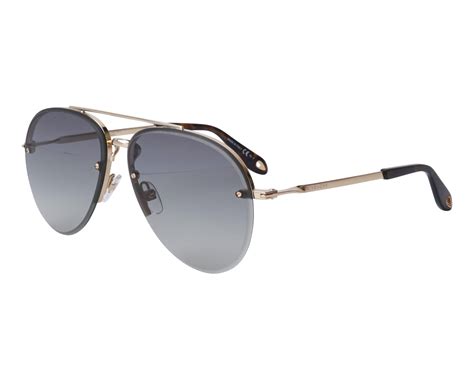 givenchy mens 7075 s sunglasses gold gray|Givenchy Givenchy 7075/S Sunglasses .